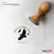 Baskı Life Kişiye Özel Kitap Damgası Kitap Mührü Kaşe Kitap Mühür Özel Damga 176