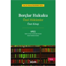 Seçkin Yayıncılık Borçlar Hukuku Özel Hükümler – Özet Kitap