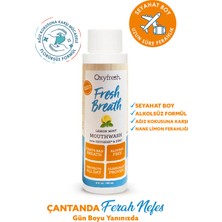 Oxyfresh Nane Limon Ağız Bakım Suyu 89 ml Seyahat Boyu Antibakteriyel Etki ile Ağız Sağlığını Destekler