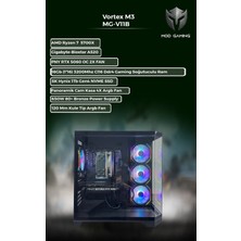 Mod Gaming Vortex Amd Ryzen 7 5700X | RTX5060 | 16GB Ram | 1 Tb SSD Oyuncu OEM PAKET |