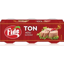 Fide Ton Balığı Acılı 3X80 gr