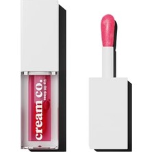 Esranın Dünyası Cream Co. Dudak Parlatıcısı Nemlendirici Besleyici Lip Oil Gloss, Dudak Yağı, Ahududu Aromalı, E Vitamini