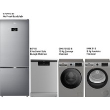 Beko 4 lü Gri Çeyiz Seti 6