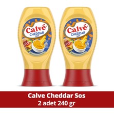 Calve Cheddar Sos 240 GR x 2 Adet