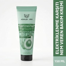 Ashley Joy Tutuş Sağlayan Nemlendirici Elektriklenme Karşıtı Durulanmayan Bakım Kremi Avokado, Aloevera 150 ml