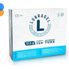 Lubragel Kayganlaştırıcı Jel 12,5g (Körüklü Pratik Tüp) - 25 Adet