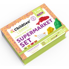 Süpermarket Sahneli Oyun Hamuru Kutusu