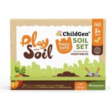 ChildGen Doğal Oyun Kumu Soil Set 907 gr