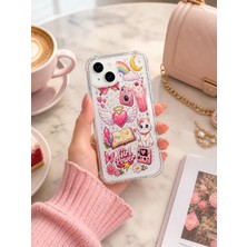 Powerfox Iphone 13 Uyumlu Cute Girl Power Baskılı Sevimli Darbe Emici Telefon Kılıfı MK01A