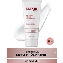Elexir Eva Bakuchiol & Keratin Yüz Maskesi Nemlendirici ve Cilt Bariyeri Destekleyici 50 ml