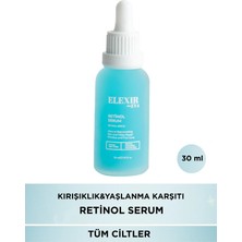 Elexir Eva Retinol Night Serum 30ML –akne ve Gözenek Karşıtı Bakım Serumu