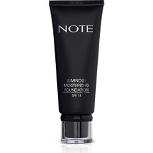 Esranın Dünyası Note Cosmetics Luminous Moisturizing 02 Natural Beige Nemlendirici Etkili Spf 15 Kapatıcı Fondöten