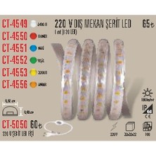 Cata CT-4553 220 V Dış Mekan Şerit LED Günışığı 5 Metre