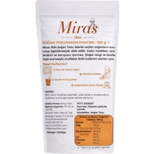 Miras 1934 Soğan Tozu - 100 G - Doğal Sebze Tozu