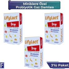 LifyLact Damla 10 ml , Probiyotik, Prebiyotik, 3'lü Süper Avantaj