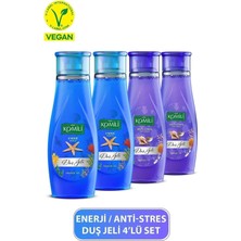 Komili Anti-Stres & Enerji Avantajlı Duş Jeli Set - 4 X 500 ML
