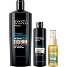 Esranın Dünyası Advance Techniques Argan Yağı Içeren Şampuan Saç Kremi ve Saç Serum Paketi