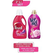 Vernel Max Gül 1,44l Perwoll Renkli 1,485