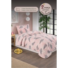 Marla Home Tek Kişilik Pike Takımı | 160X230 cm | Çok Amaçlı Yatak Örtüsü & Battaniye