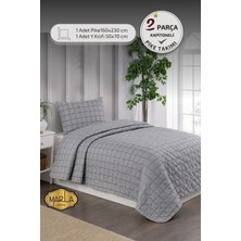 Marla Home Tek Kişilik Pike Takımı | 160X230 cm | Çok Amaçlı Yatak Örtüsü & Battaniye