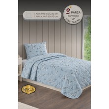 Marla Home Tek Kişilik Pike Takımı | 160X230 cm | Çok Amaçlı Yatak Örtüsü & Battaniye