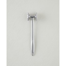 English Home Steel Master Paslanmaz Çelik Et Dövme Gereci Mutfak Gereci 22 cm Gri