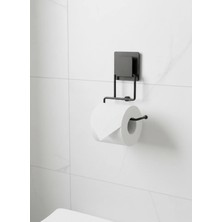 Ntc Metal Eloria Fix Yapışkanlı Wc Kağıtlık – Delmeden Montaj, Güçlü Yapışkan, Paslanmaz Metal