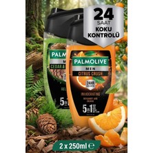 Palmolive Erkek Duş Jeli Seti 250 ml Sedir Ağacı ve Kakule Kokusu&bergamot ve Portakal Kokusu