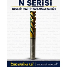 Brk N Serisi Negatif Pozitif Kaplamalı Karbür Çap:6 mm