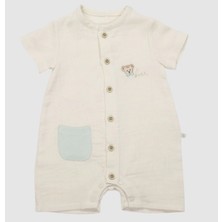 Bistyle Tulum Şortlu Müslin Teddy Smıle