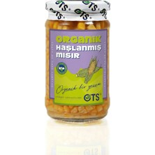 Ots Organik Haşlanmış Mısır 310 gr (Organik Sertifikalı, Pestisit Analizli)