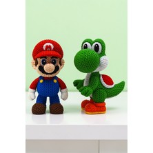 Hunga Süper Mario - Yoshi - Yün Görünümlü Figür Seti