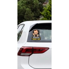 Prime Concept Koç Stüdyo Arabada Bebek Var Oto Sticker 15X15