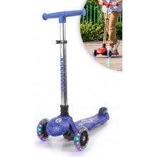 Olly Kick'n'roll LED Işıklı3 Tekerlekli Lean-To-Steer Scooter 3-8 Yaş