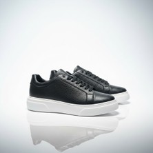 Hakiki Deri Bağcıklı Erkek Günlük Sneaker Spor Ayakkabı