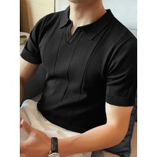 Meks Erkek Kısa Kollu Polo Yakalı Triko Tshirt