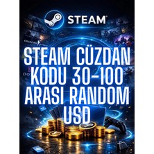 Epinline Steam Cüzdan Kodu 30-100 Arası Random Usd