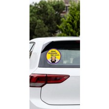 Prime Concept Koç Stüdyo Arabada Bebek Var Oto Sticker 15 X15 cm