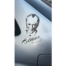 Prime Concept Atatürk Silüeti ve Imzası 20X25 cm