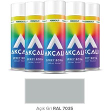 Akçalı Sprey(Düz Renkler)Açık Gri 7035