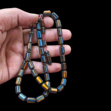 İnan Tesbih Kafur Ağacı Kapsül Kesim Usta Işi Imzalı Model Tesbih (8X12MM)