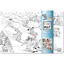 Asa Store Funny Mat Kış Tatili / Winter Holiday Ikili Set