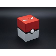Demirhan3D Voltorb Deck Kutusu | Pokemon Kart Saklama Kutusu ⚡🔴 | 3D Baskı Pla Deck Box & Koleksiyon Ürünü