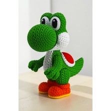 Hunga Süper Mario - Yoshi Yün Görünümlü Figür