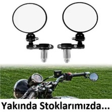 Motobisavm Ayna Yuvarlak Gidon Içi Bağlantılı