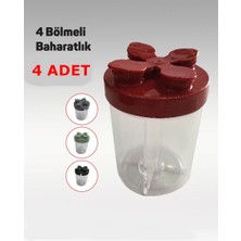 cesoyuncak Baharatlık Seti Kamp, Piknik ve Mutfak 4 Bölmeli (4'adet)