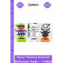 Carlburn #solar Masa Dekoratif Hediye Süsleme Solar Güneş Enerjili Sallanan Cadılar Bayramı Konsepti - 1 Adet