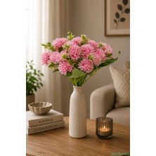 Yapay Çiçek Sitesi Yapay Tomurcuklu Krizantem 26CM Açık Pembe