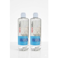 New Well Prebiyotik Makyaj Temizleme Suyu - Tüm Cilt Tipleri Için Arındırıcı, B5 Vitamini ile Zenginleştirilmiş, 400 ml Avantajlı 2 Li 400 ml  / 400 Mll