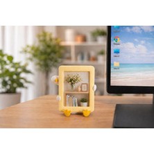 Msv Studio 3d Msv Studio Dekoratif Masaüstü Figür Mini Ofis Arkadaşları PLA Malzemeden Modern Tasarım